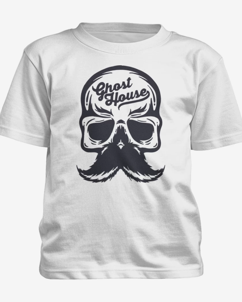 Polera de niño Blanco de ghost 