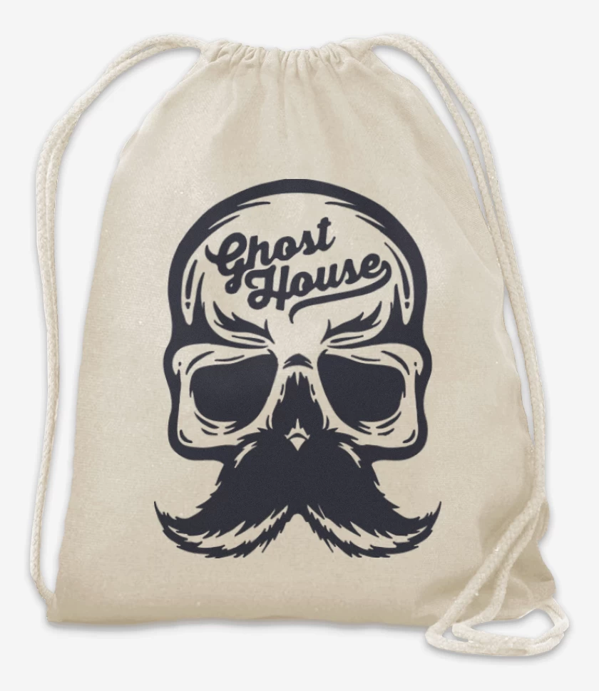 Mochila Blanco de ghost 