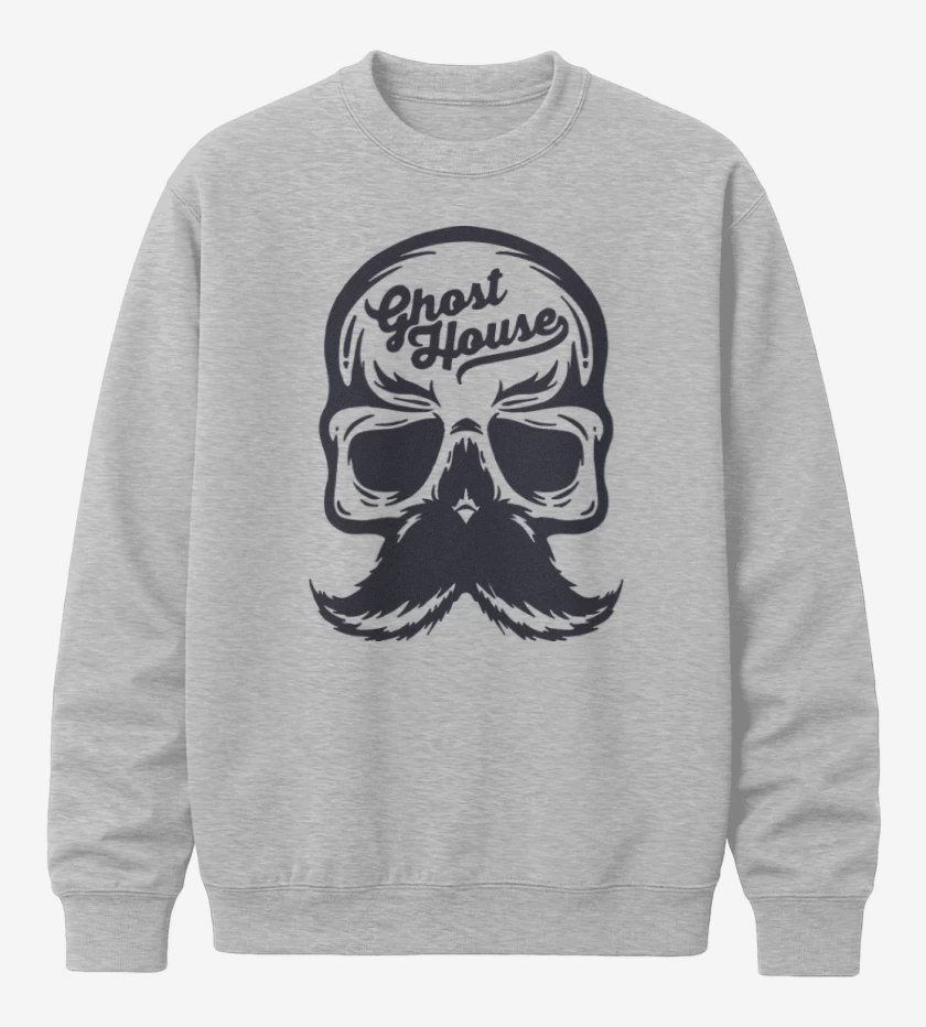 Poleron polo Gris Melange de ghost 