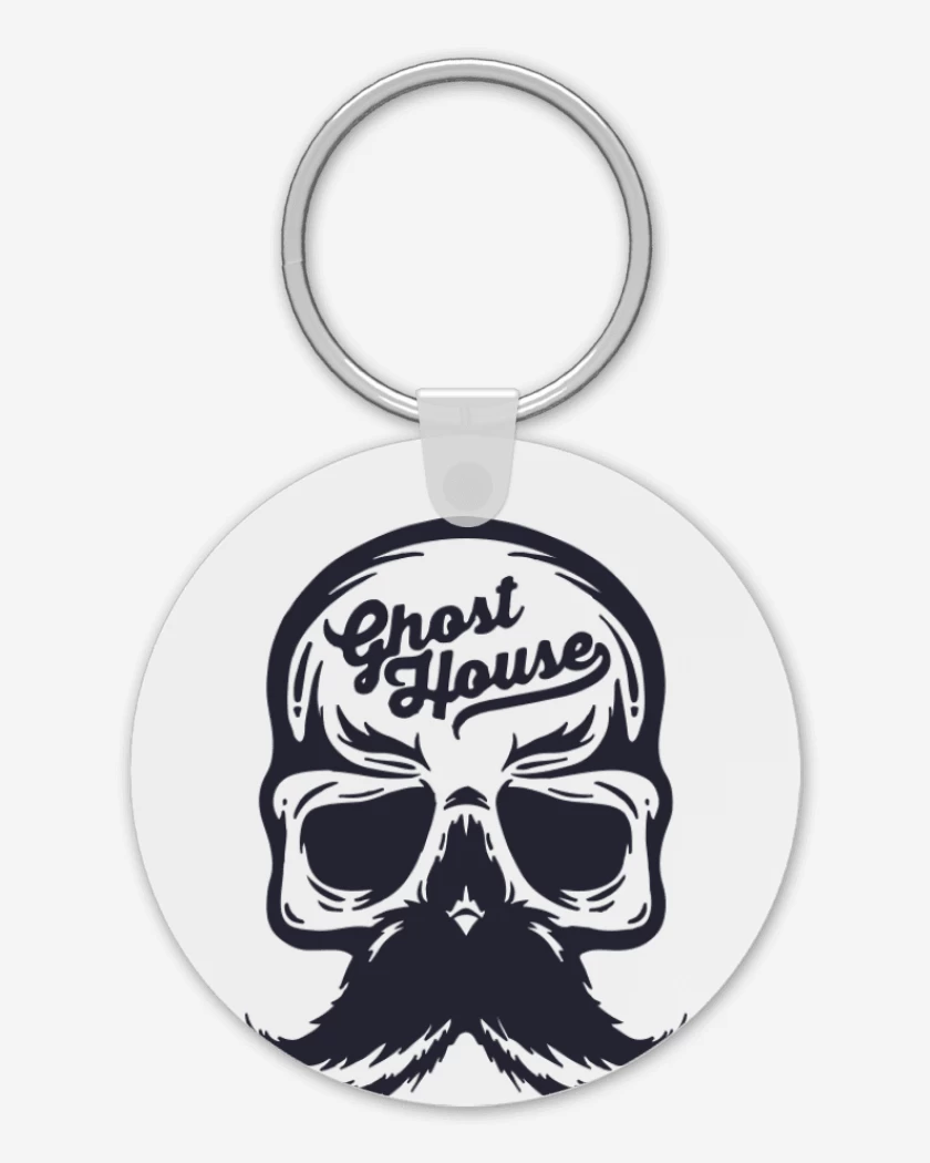 Llavero Blanco de ghost 