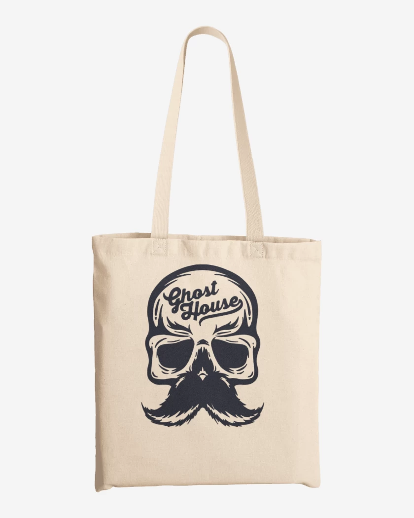 Totebag Blanco de ghost 