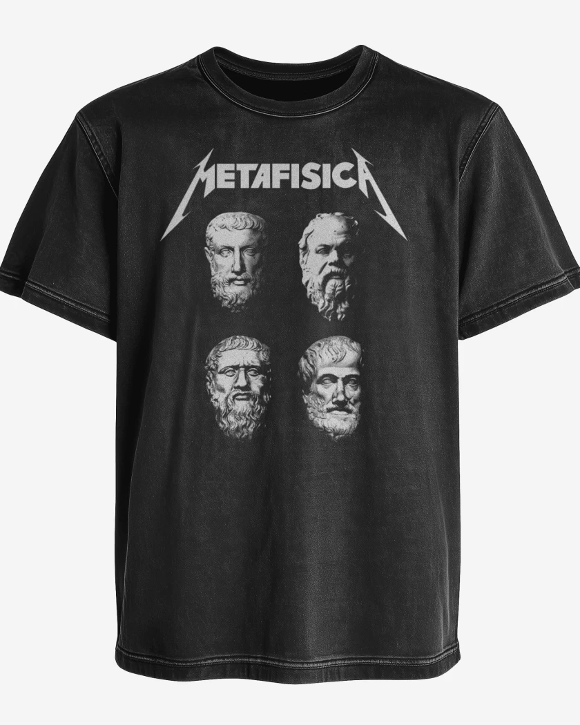 Polera desgastada Metafisica