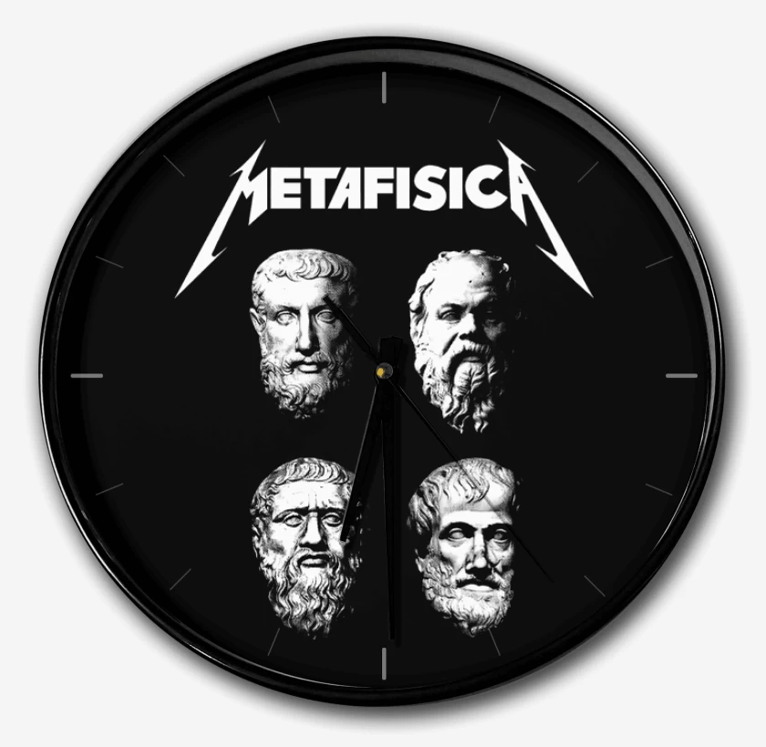 Reloj Negro de Metafisica