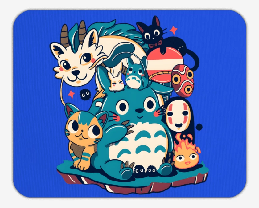 Mousepad Ghibli Amigos