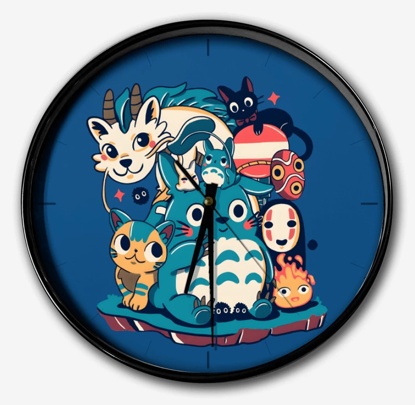 Reloj Ghibli Amigos
