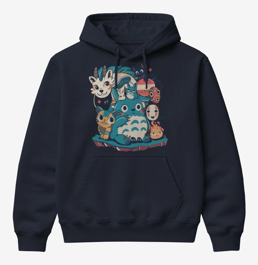 Poleron Canguro básico Ghibli Amigos