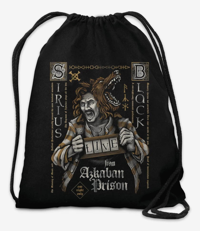 Mochila Negro de Sirius Black