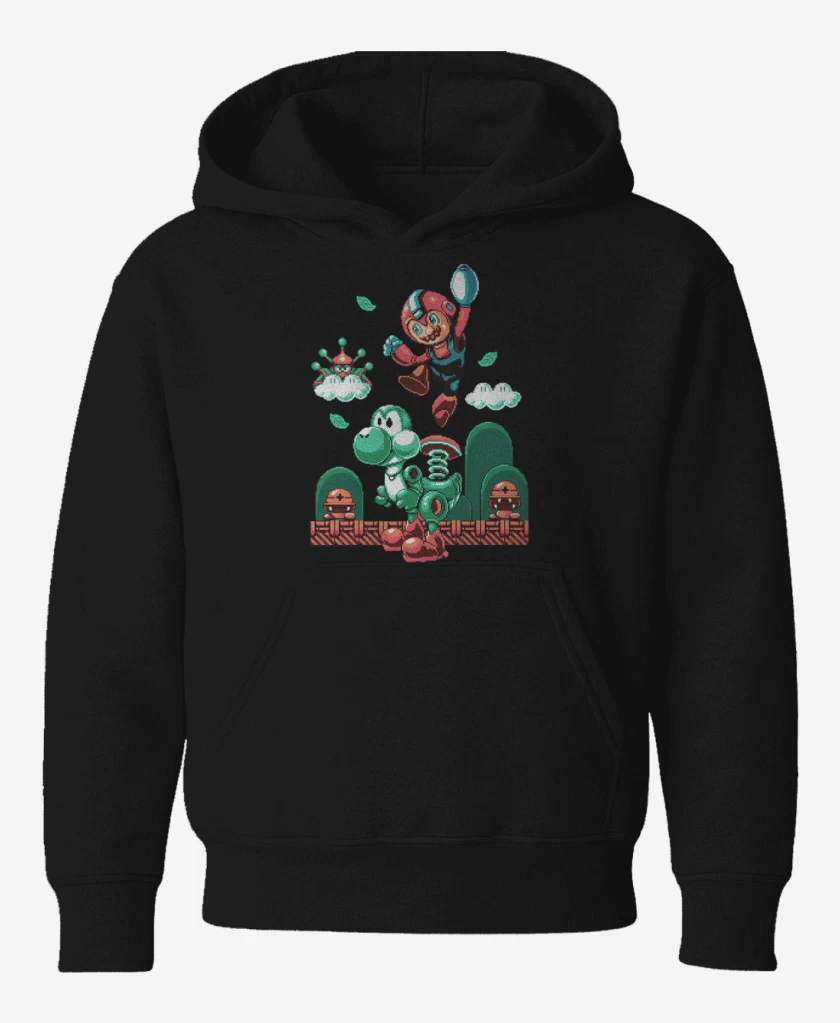 Poleron de niño Negro de MegaBros