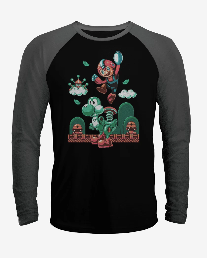 Polera Raglan MegaBros