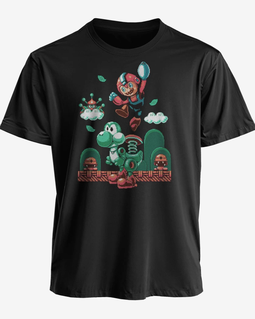 Polera premium Negro de MegaBros