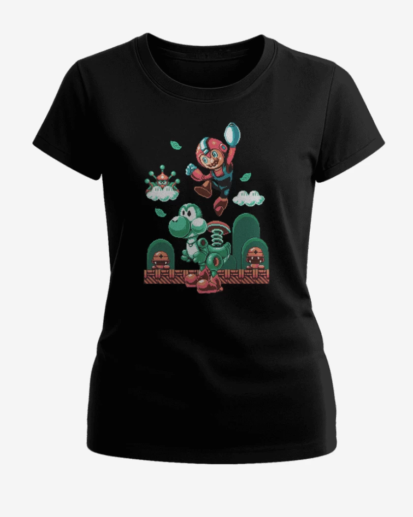 Polera de Mujer Negro de MegaBros