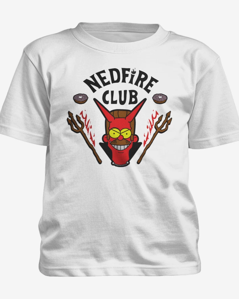 Polera de niño Blanco de Nedfire Club 