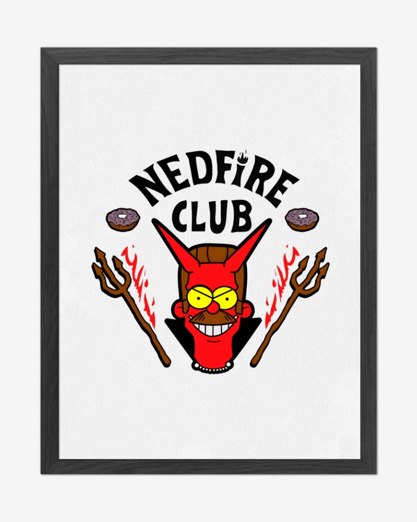 Cuadro decorativo Blanco de Nedfire Club 