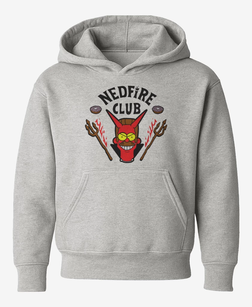 Poleron de niño Gris Melange de Nedfire Club 