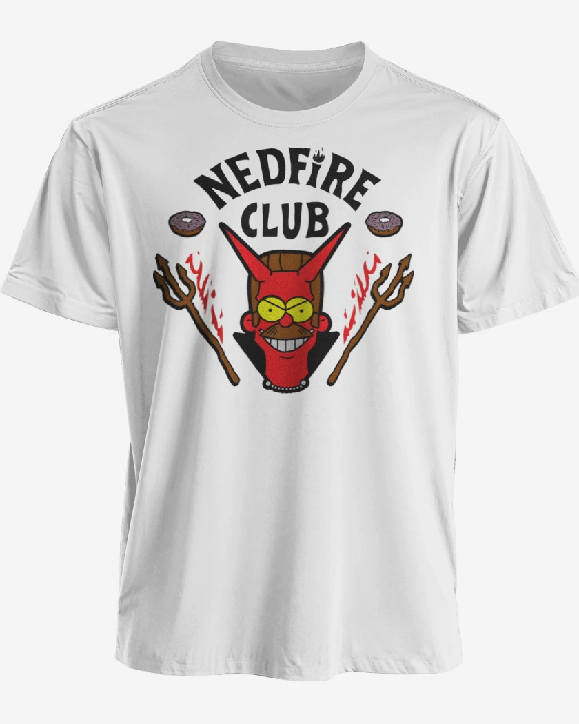 Polera premium Blanco de Nedfire Club 