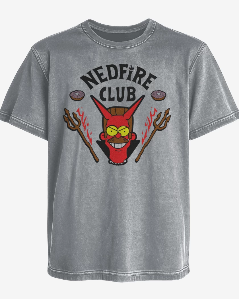 Polera desgastada Nedfire Club 
