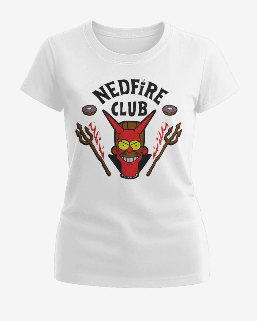 Polera de Mujer Blanco de Nedfire Club 