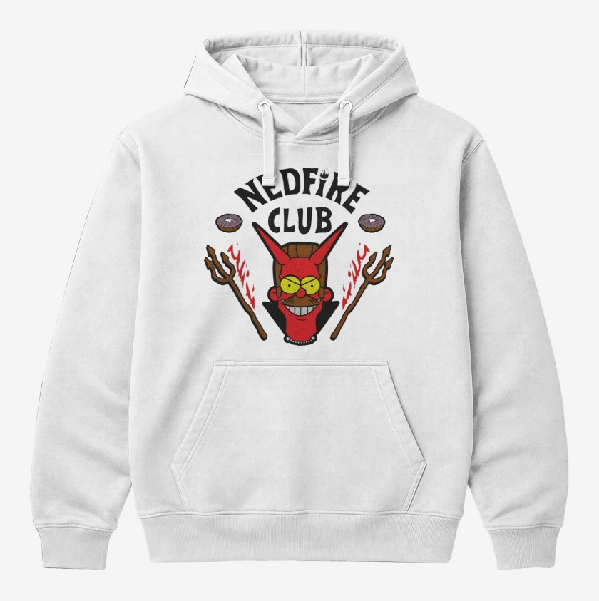 Polerón Canguro Blanco de Nedfire Club 