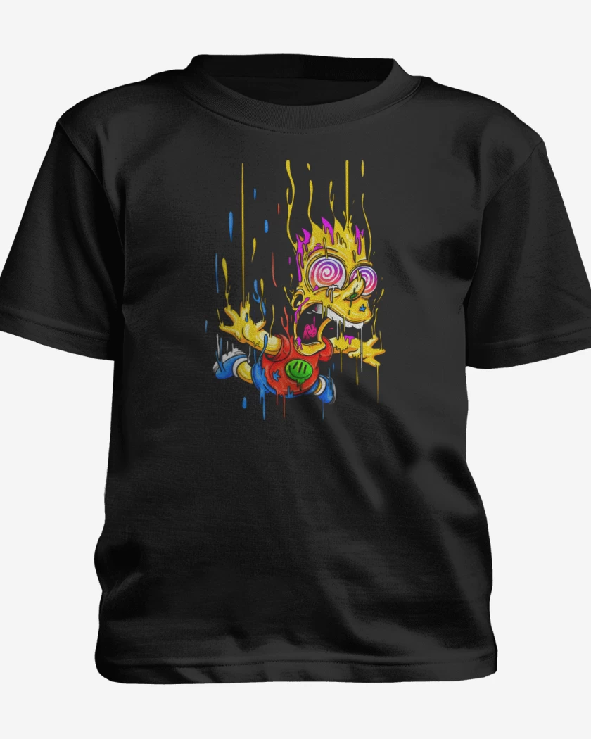 Polera de niño Negro de Acid Bart