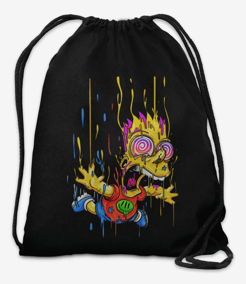 Mochila Negro de Acid Bart