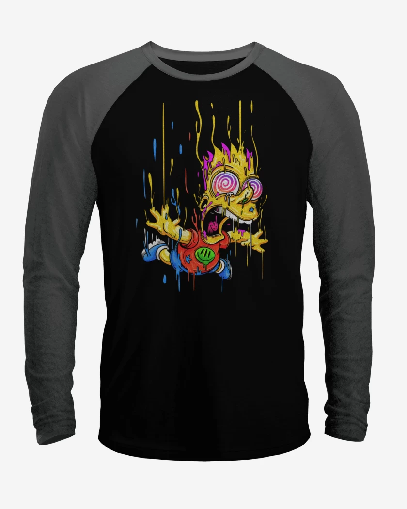 Polera Raglan Acid Bart