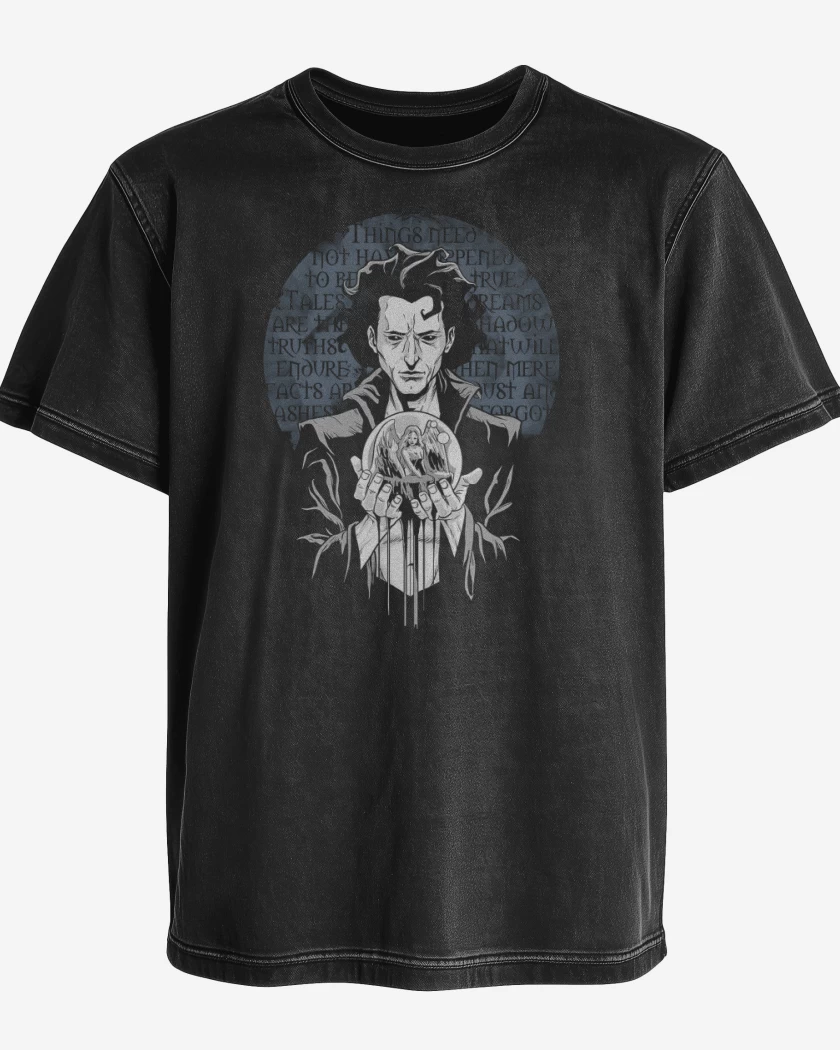 Polera desgastada A Dream of Black