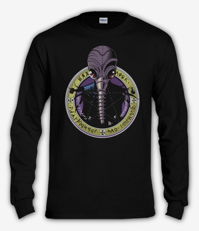 Polera manga larga Negro de Morpheus