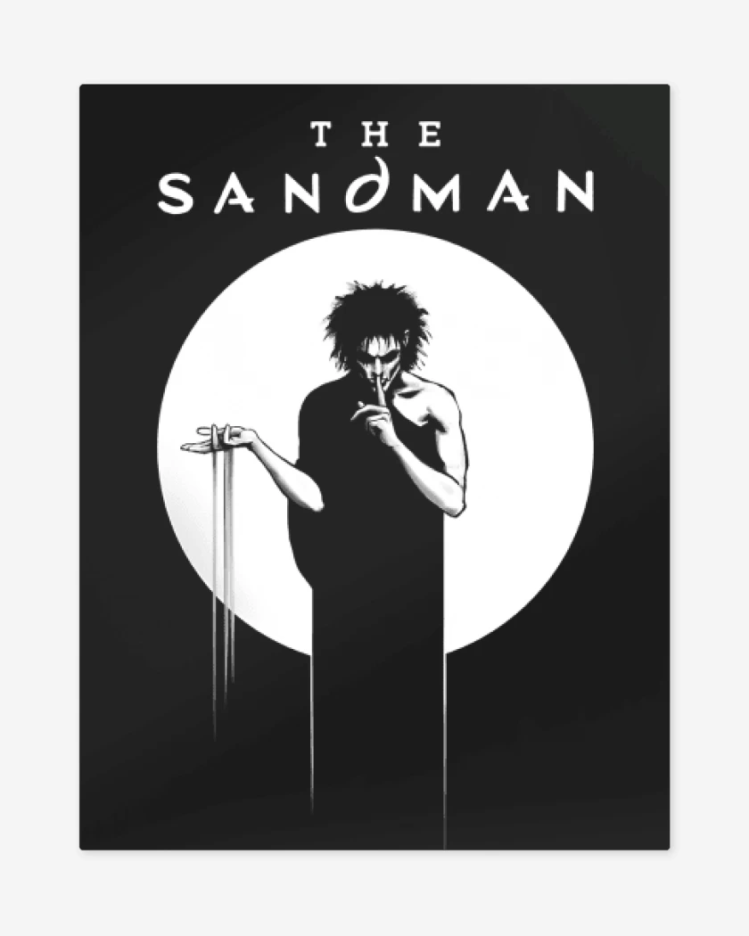 Print metalico Negro de The Sandman