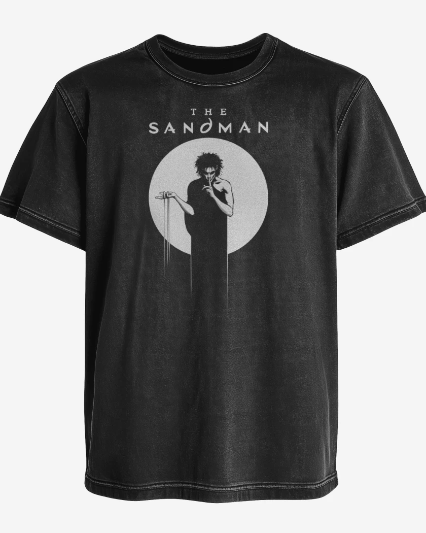 Polera desgastada Negro de The Sandman