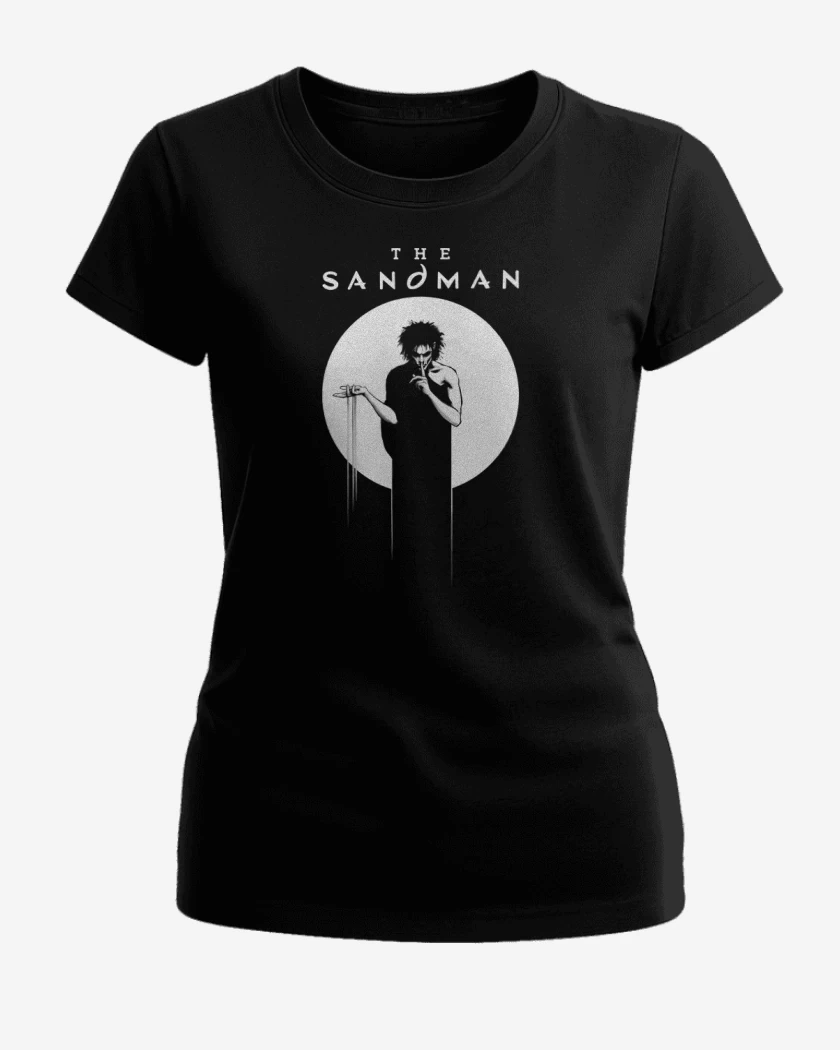 Polera de Mujer Negro de The Sandman