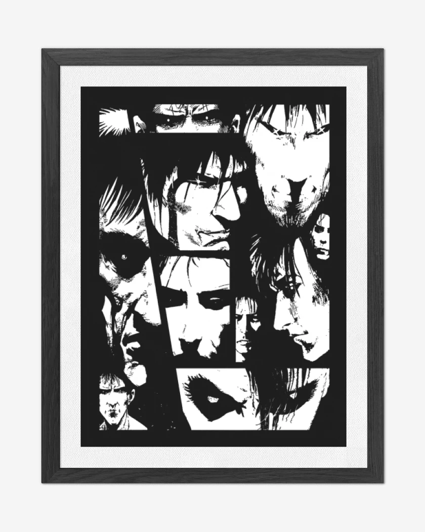 Cuadro decorativo Negro de Sueño