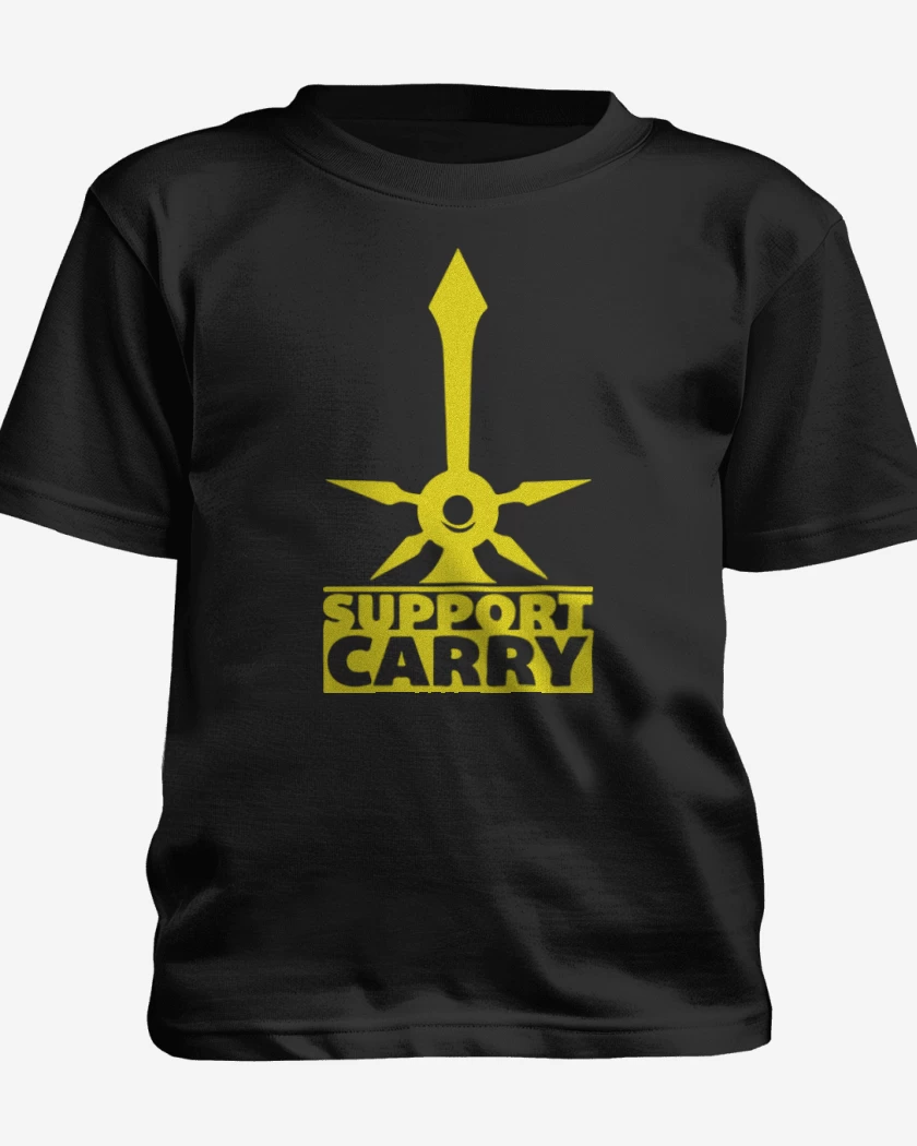 Polera de niño Negro de Supp carry