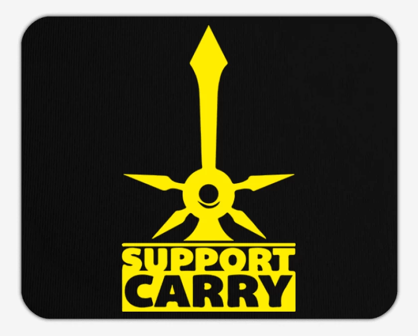 Mousepad Negro de Supp carry