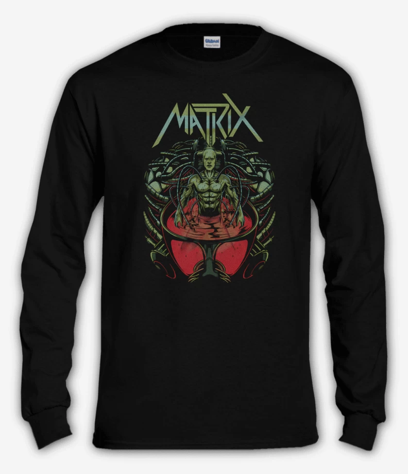 Polera manga larga Matrix