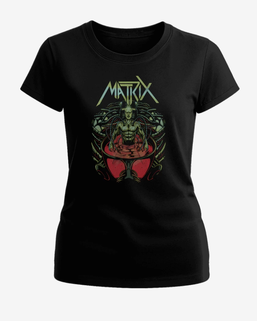 Polera de Mujer Negro de Matrix