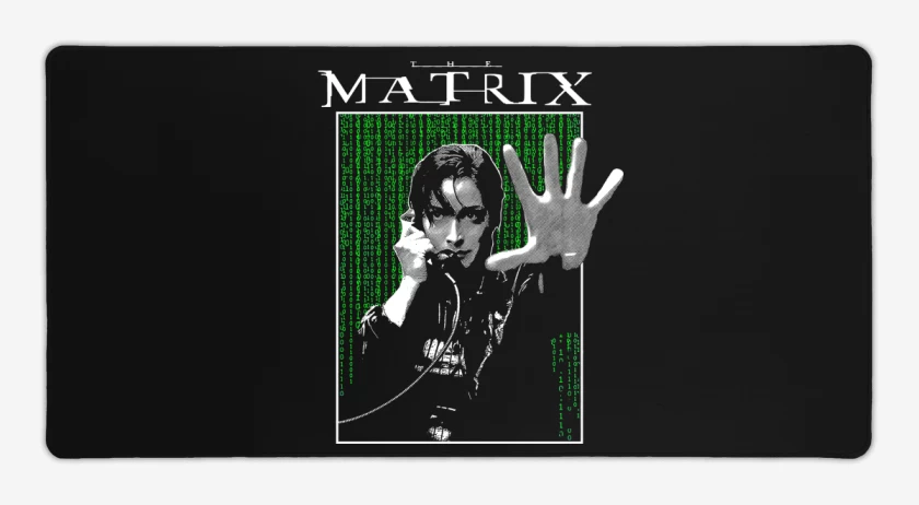 Mouse pad Gamer Negro de Trinity