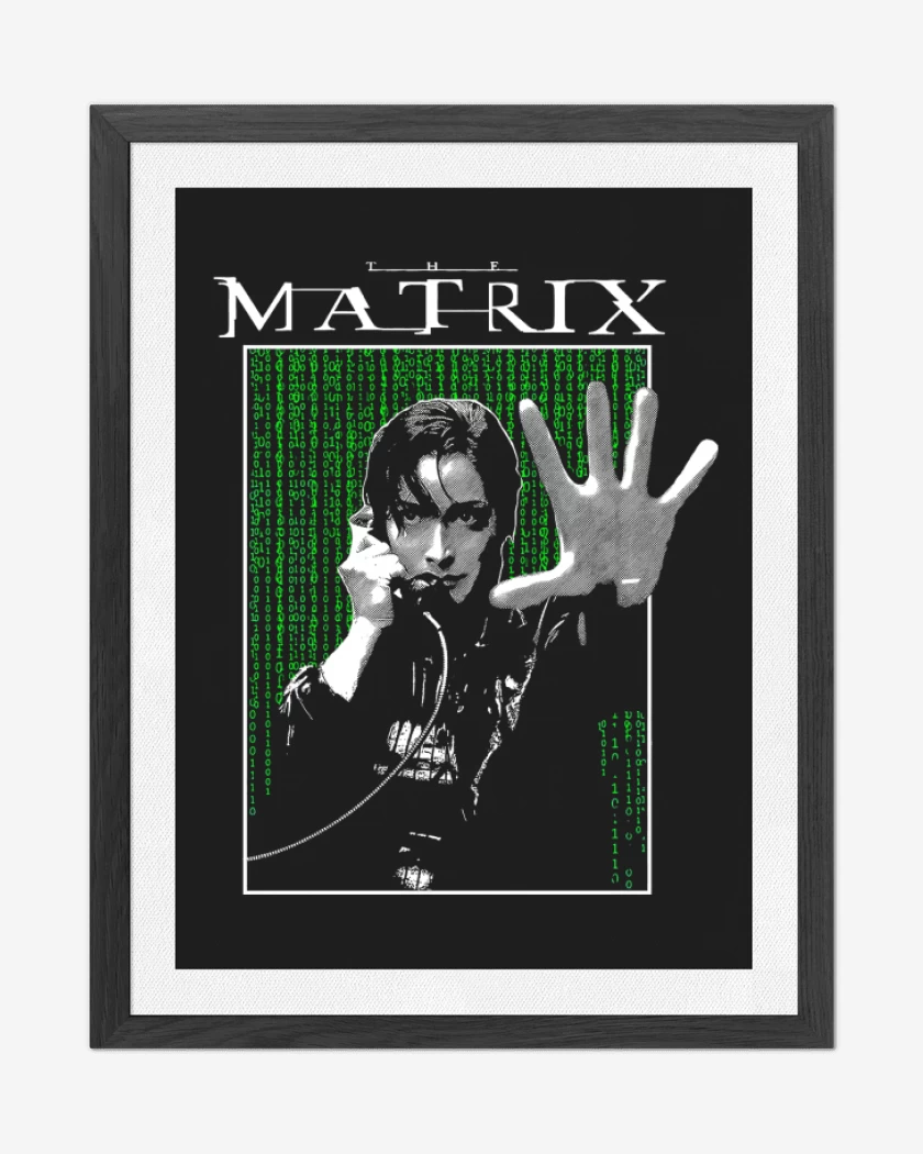 Cuadro decorativo Negro de Trinity