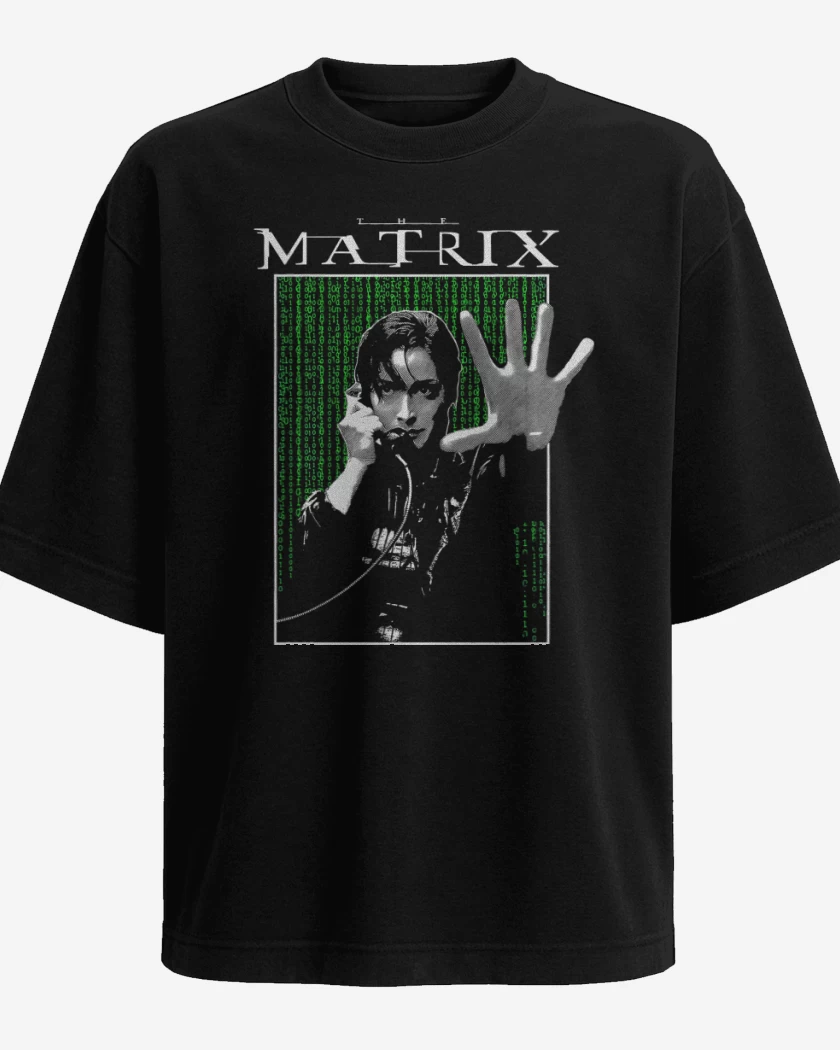Polera Oversize Negro de Trinity
