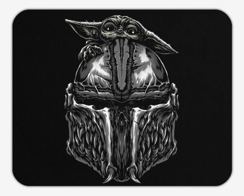 Mousepad Grogu x Mando