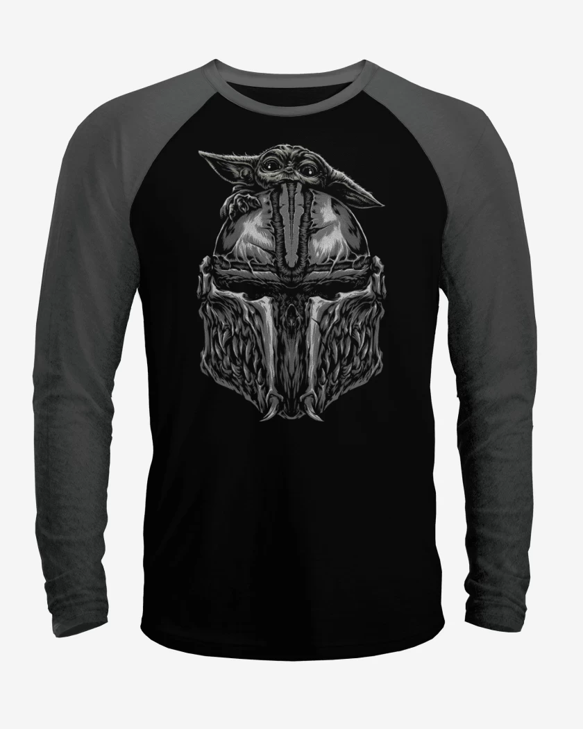 Polera Raglan Grogu x Mando