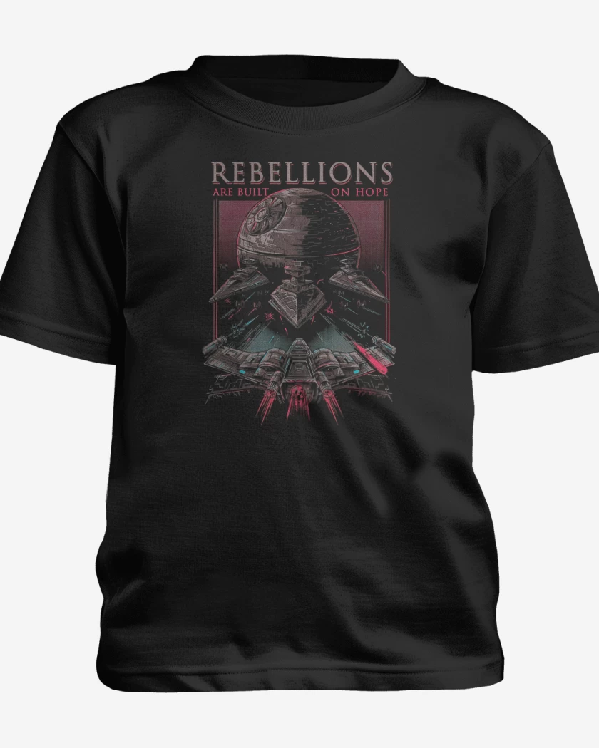 Polera de niño Negro de Rebellions
