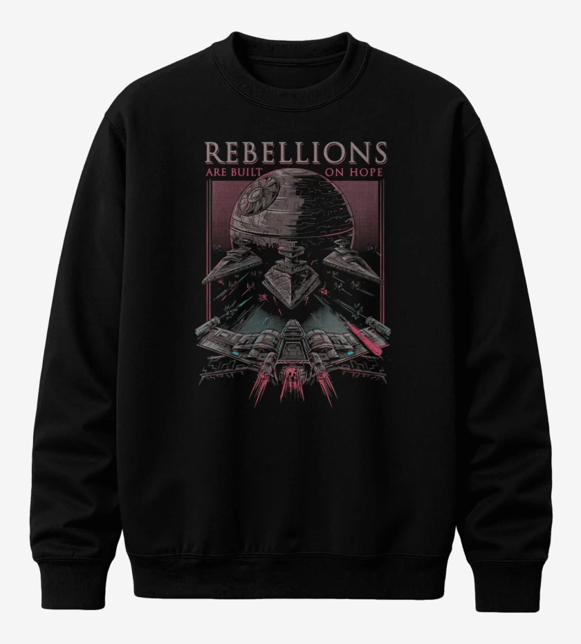 Poleron polo Negro de Rebellions