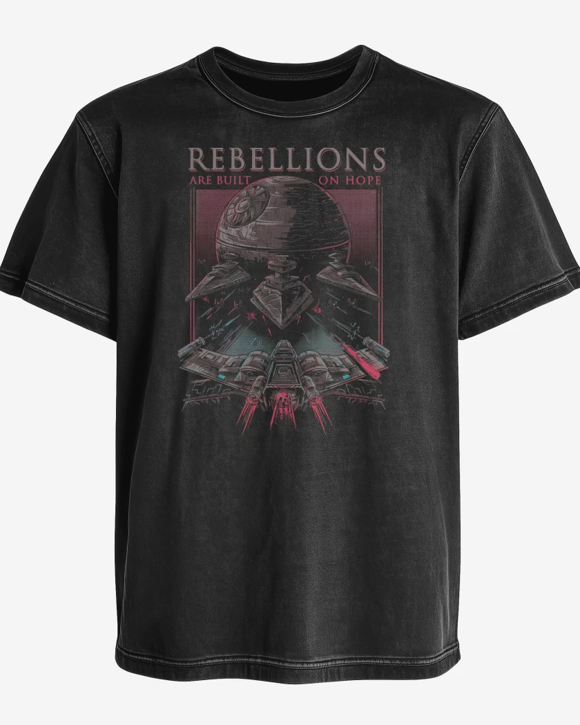 Polera desgastada Rebellions