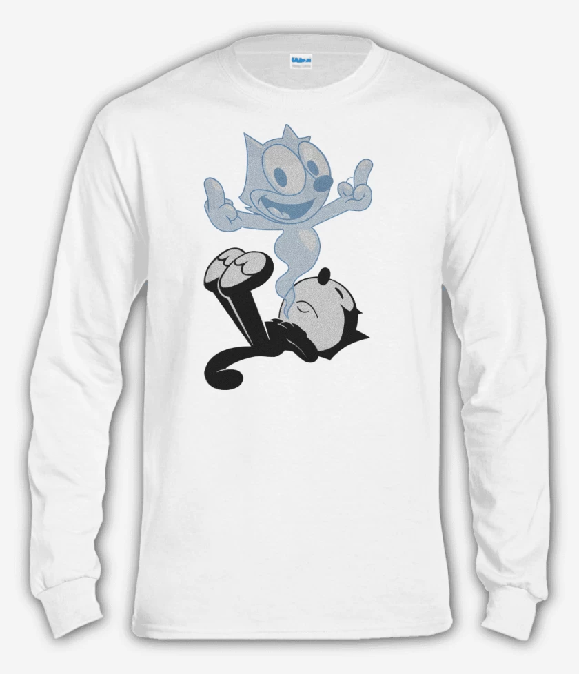 Polera manga larga Blanco de RIP FELIX
