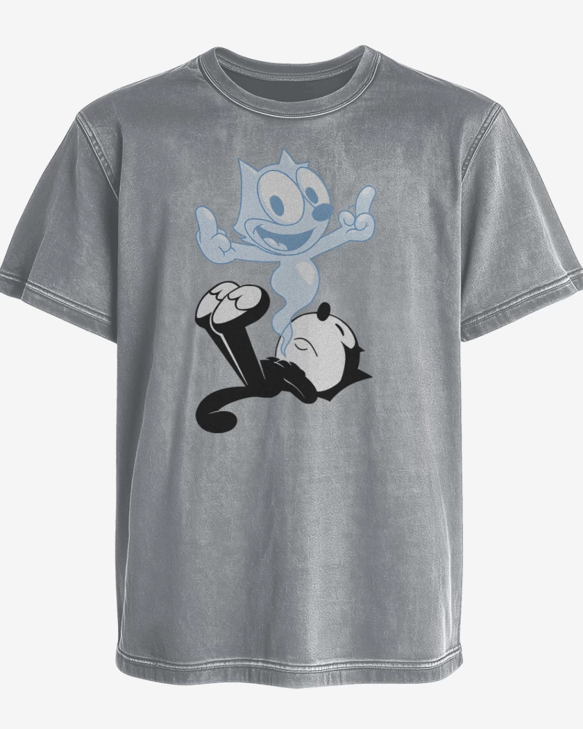 Polera desgastada RIP FELIX
