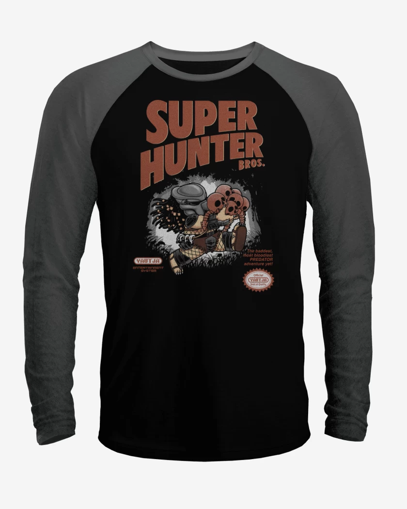 Polera Raglan Super Hunter Bros