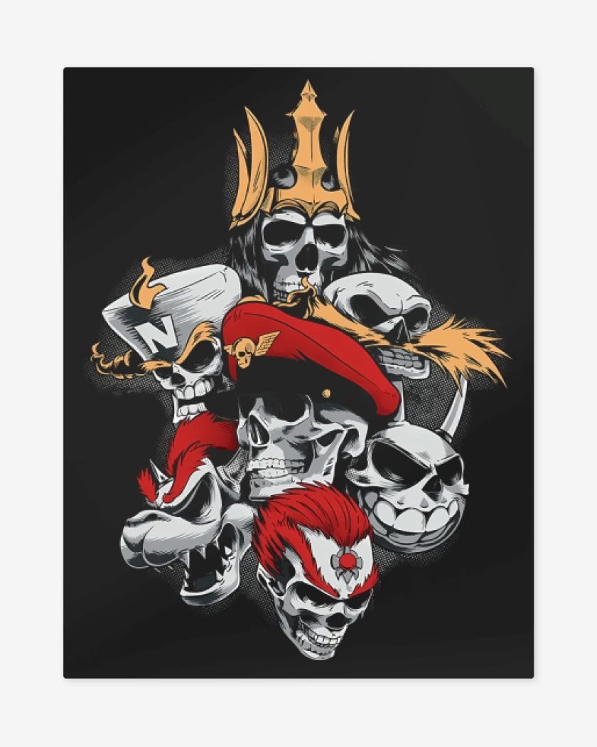 Print metalico Dead Bosses
