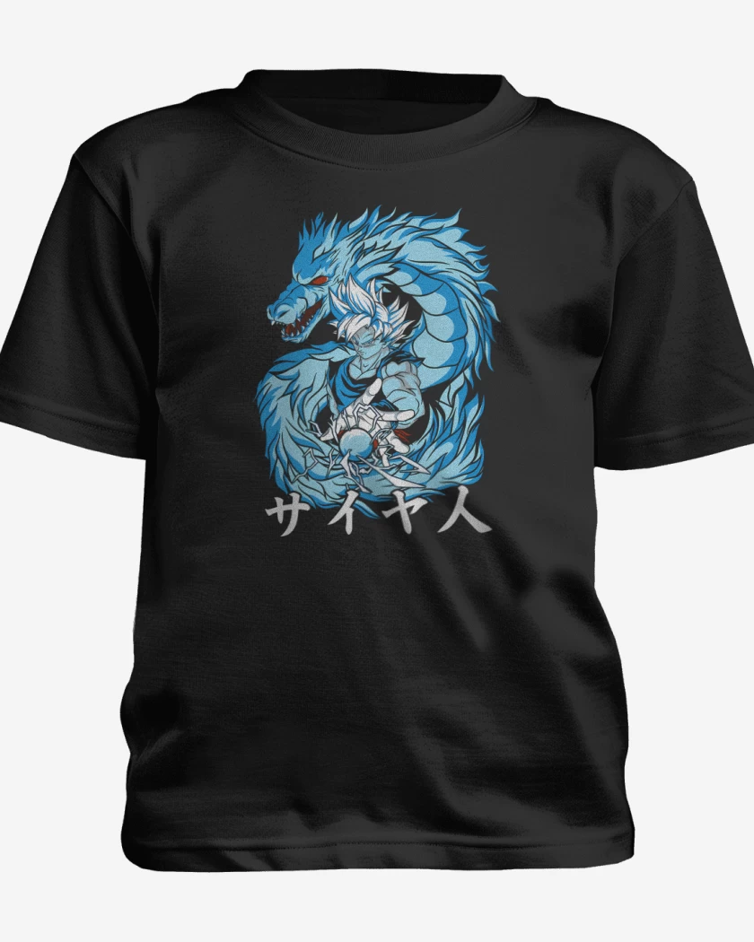 Polera de niño Negro de Dragon Instinto
