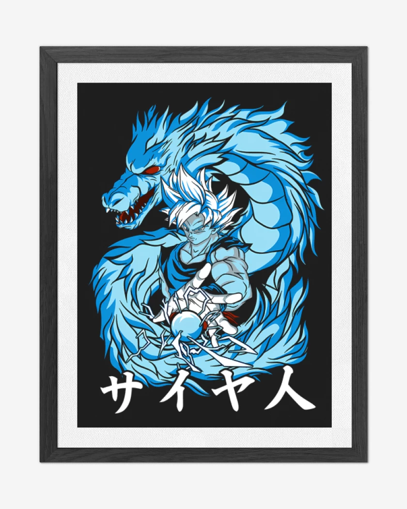 Cuadro decorativo Dragon Instinto