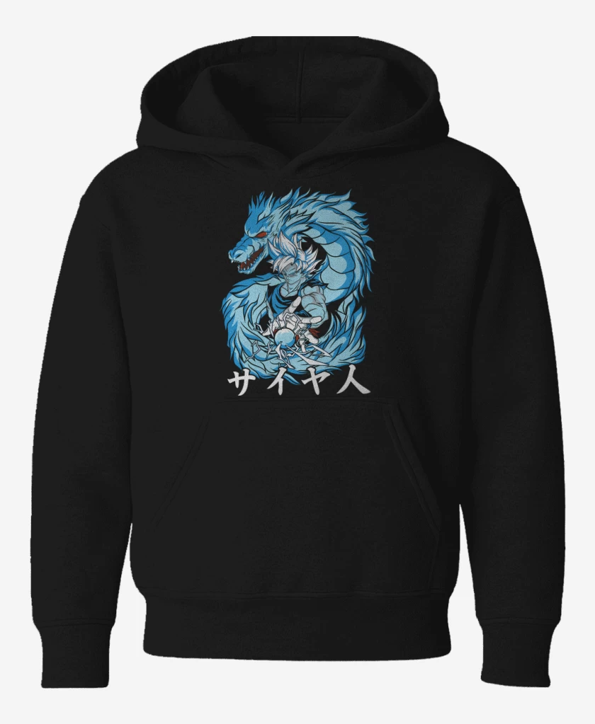 Poleron de niño Negro de Dragon Instinto
